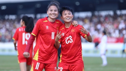 Nữ Việt Nam - Indonesia (hiệp 1) 1-0: Cột dọc cứu thua cho Việt Nam