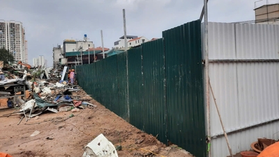 حي دينه كونغ: اكتملت أعمال إزالة الأراضي لمشروع الطريق الدائري 2.5 بشكل أساسي.