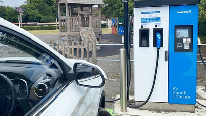 Станцію зарядки електромобілів несподівано виявили забрудненою дрібним пилом.