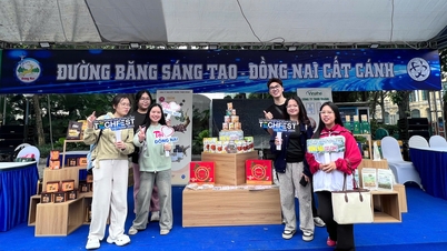 Dong Nai participa en muchas actividades en Techfest Vietnam 2025.