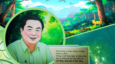 รองประธานสภาแห่งชาติ เล มินห์ ฮว่าน และ "เรื่องราวใต้ร่มไม้"