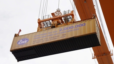 Порт Хайфон вперше досяг позначки в 2 мільйони TEU за один рік.