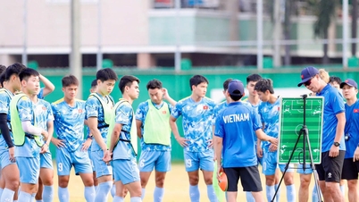 Vietnamský tým do 22 let dnes hraje proti Filipínám.