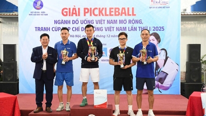 Το 1ο Τουρνουά Pickleball της Βιομηχανίας Ποτών του Βιετνάμ 2025: Διάδοση του πνεύματος της φυσικής κατάστασης και ενδυνάμωση της επιχειρηματικής κοινότητας.