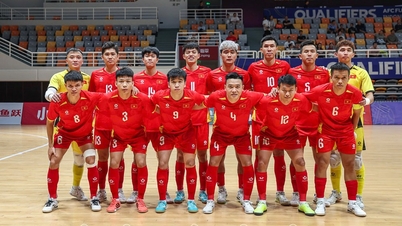 Bahkan sebelum berkompetisi di SEA Games 33, tim Futsal Vietnam menerima kabar baik: untuk pertama kalinya, mereka masuk dalam peringkat 20 dunia.