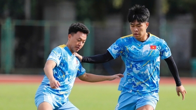 Die vietnamesische U22-Mannschaft ist bereit für den Einzug ins Finale.