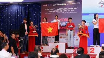 Vietnam sikeresen rendezte meg a 2025-ös „Memória-világbajnokságot”, mély benyomást téve a nemzetközi barátokra.