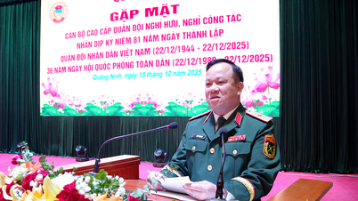 Quân khu 3: Gặp mặt cán bộ cao cấp Quân đội nghỉ hưu, nghỉ công tác