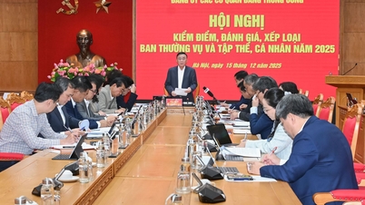 Đảng ủy các cơ quan Đảng Trung ương: Kiểm điểm, đánh giá, xếp loại Ban Thường vụ và tập thể, cá nhân năm 2025