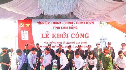 ลำดง: เริ่มก่อสร้างบ้านพักอาศัยสำหรับผู้ประสบภัยธรรมชาติแล้ว