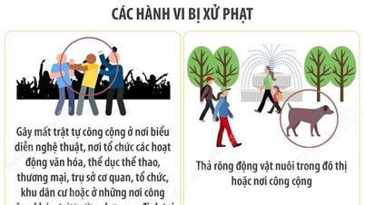 Verstöße gegen die Vorschriften zur Aufrechterhaltung der öffentlichen Ordnung werden ab dem 15. Dezember 2025 mit Strafen geahndet.