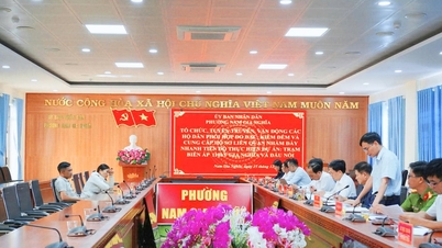 Městská část Nam Gia Nghia vede kampaň za předání pozemku pro projekt rozvodny 110 kV.