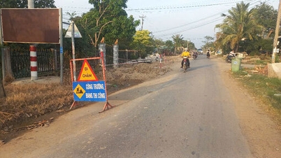 Prawie 15 miliardów VND zostanie wydane na budowę drogi Khanh Hung - Hung Dien A.