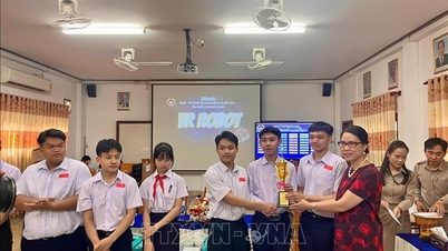 베트남과 라오스는 과학기술 교육 분야에서 협력을 증진하고 있다.