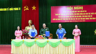 The 72nd Economic-Defense Brigade signed a coordination agreement to implement Project 57 with three border communes.