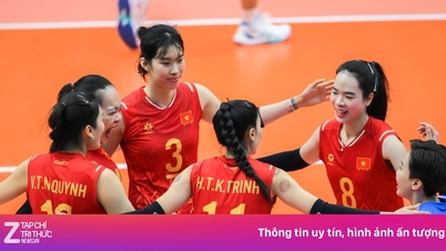 Vietnamese women's volleyball team suffers defeat against Thailand.
