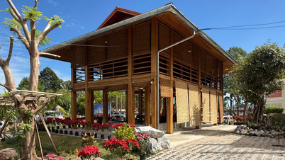 The Ho Chi Minh Stilt House is inaugurated in Udon Thani province, Thailand.