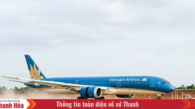 យន្តហោះធំជាងគេរបស់ប្រទេសវៀតណាមបានចុះចតជាផ្លូវការនៅអាកាសយានដ្ឋានឡុងថាញ់។