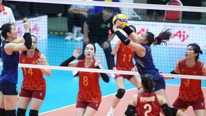 ក្រុមបាល់ទះនារីវៀតណាម បានឈ្នះមេដាយប្រាក់ ក្នុងព្រឹត្តិការណ៍ស៊ីហ្គេមលើកទី៣៣។