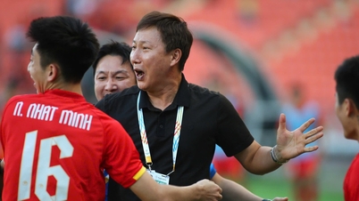 Friss hír: Kim Sang-sik edző tökéletes 100-as pontszámot adott a vietnámi U23-nak, de Thaiföldet jó helynek tartja a játékra...