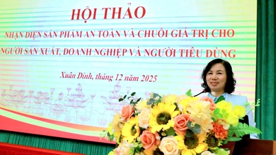 Η περιφέρεια Xuan Dinh δημιουργεί μια αλυσίδα αξίας και προσδιορίζει την ποιότητα των ασφαλών γεωργικών προϊόντων.