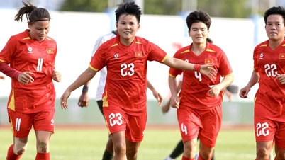 "Três erros e você está fora", diz o lema da seleção feminina vietnamita contra as Filipinas.