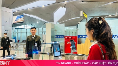 Vinh Havalimanı, yeniden açılmadan önce modern ve iyi donanımlı görünüyor.