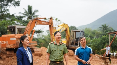 Da Nangs stadspolis deltar i "Quang Trung-kampanjen".