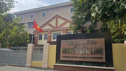 Veliler, Ho Chi Minh şehrindeki bir lisenin bağış topladığını iddia ediyor.