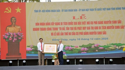 Могила заместителя ученого Нгуен Синь Сака получила свидетельство о присвоении ей статуса особого национального памятника.