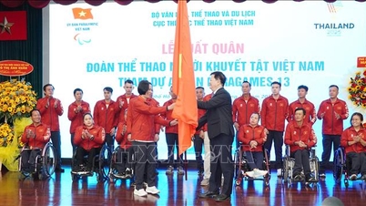 Viceprim-ministrul Mai Van Chinh a participat la ceremonia de despărțire a echipei paralimpice vietnameze care participă la cea de-a 13-a ediție a Jocurilor Paralimpice ASEAN.