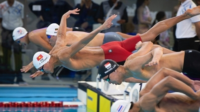 By defeating Thailand, the Vietnamese swimming team made their mark at the 33rd SEA Games.