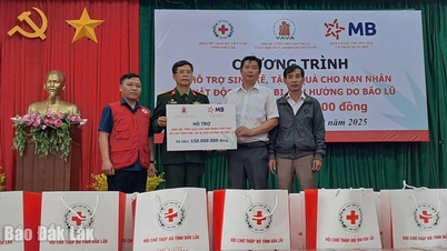 ទស្សនកិច្ច និងគាំទ្រដល់ជនរងគ្រោះដោយសារធាតុ Agent Orange ដែលរងផលប៉ះពាល់ដោយទឹកជំនន់ និងភ្លៀងធ្លាក់ខ្លាំង។