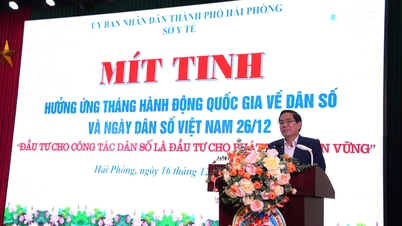 Mít tinh hưởng ứng Tháng hành động quốc gia về Dân số và kỷ niệm Ngày Dân số Việt Nam