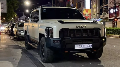 Pierwszy pick-up Kia Tasman z 2025 r. pojawił się w Wietnamie w wersji terenowej.