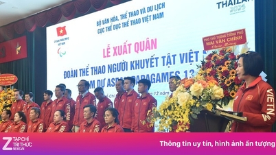 Vietnamský paralympijský tým odlétá na paralympijské hry ASEAN.