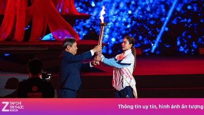 Toàn cảnh Lễ khai mạc Đại hội Thể dục thể thao Thủ đô lần thứ XI