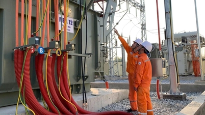 Het inschakelen van transformator T2 in het 110 kV-onderstation Nam Sach 2.