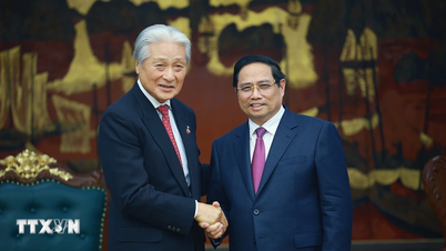 Prime Minister Pham Minh Chinh receives the Governor of Tochigi Prefecture, Japan.