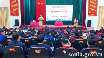 សម័យប្រជុំលើកទី២ នៃក្រុមប្រឹក្សាប្រជាជនឃុំក្វៀងញ៉ាយ អាណត្តិទី១ ឆ្នាំ២០២១-២០២៦