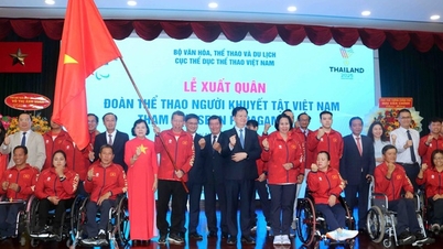 Đoàn thể thao Người khuyết tật Việt Nam xuất quân tham gia ASEAN Para Games 13