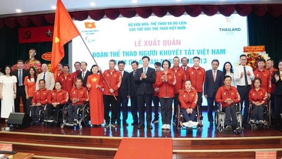Deputy Prime Minister Mai Van Chinh: "The Vietnamese Paralympic Team will demonstrate the highest level of responsibility, courage, and Vietnamese spirit."