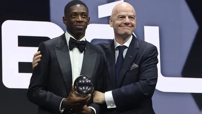 Đánh bại Yamal, Dembele giành giải Cầu thủ xuất sắc nhất năm của FIFA