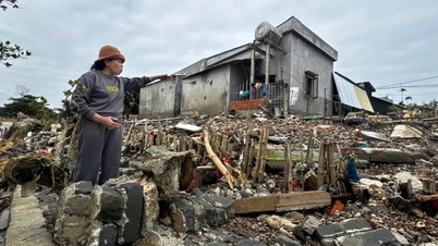 People spent money building seawalls to protect their land, but fierce waves rolled in and destroyed everything.