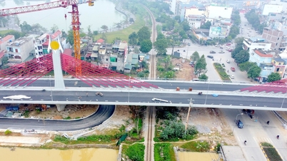 Cầu dây văng đầu tiên tại Thanh Hóa sắp thông xe kỹ thuật