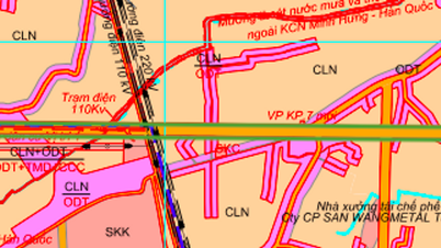 Planificación de tres nuevas carreteras en Minh Hung, Chon Thanh para 2030