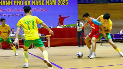A Da Nang City férfi futsal klubtorna megnyitó ünnepsége
