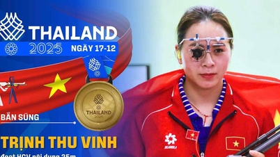 Sukan SEA ke-33, 17 Disember: Penembak Thu Vinh membawa pulang pingat emas ke-54 Vietnam.