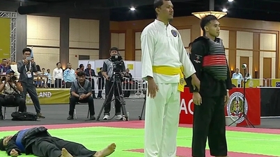 Thaiföld meglepő magyarázatot kínál arra, hogy a vietnami sportoló mozdulatlanul és magára hagyva fekszik a szőnyegen.