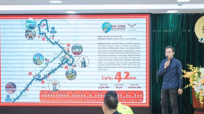 Lebih 5000 pelari berlari melalui wilayah warisan Quan Ho di Bac Ninh.